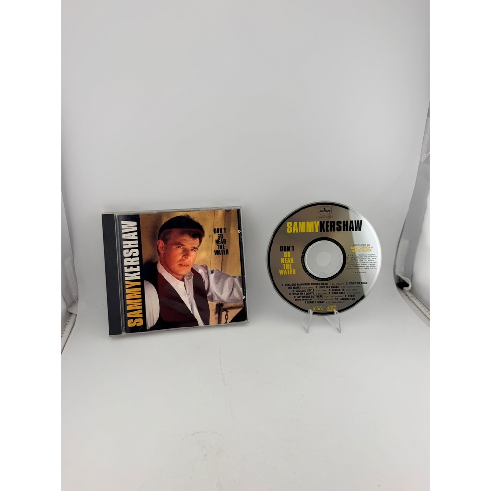 Sammy Kershaw Don't Go Near the Water CD 1991 Mercury P2 10161 Country Music